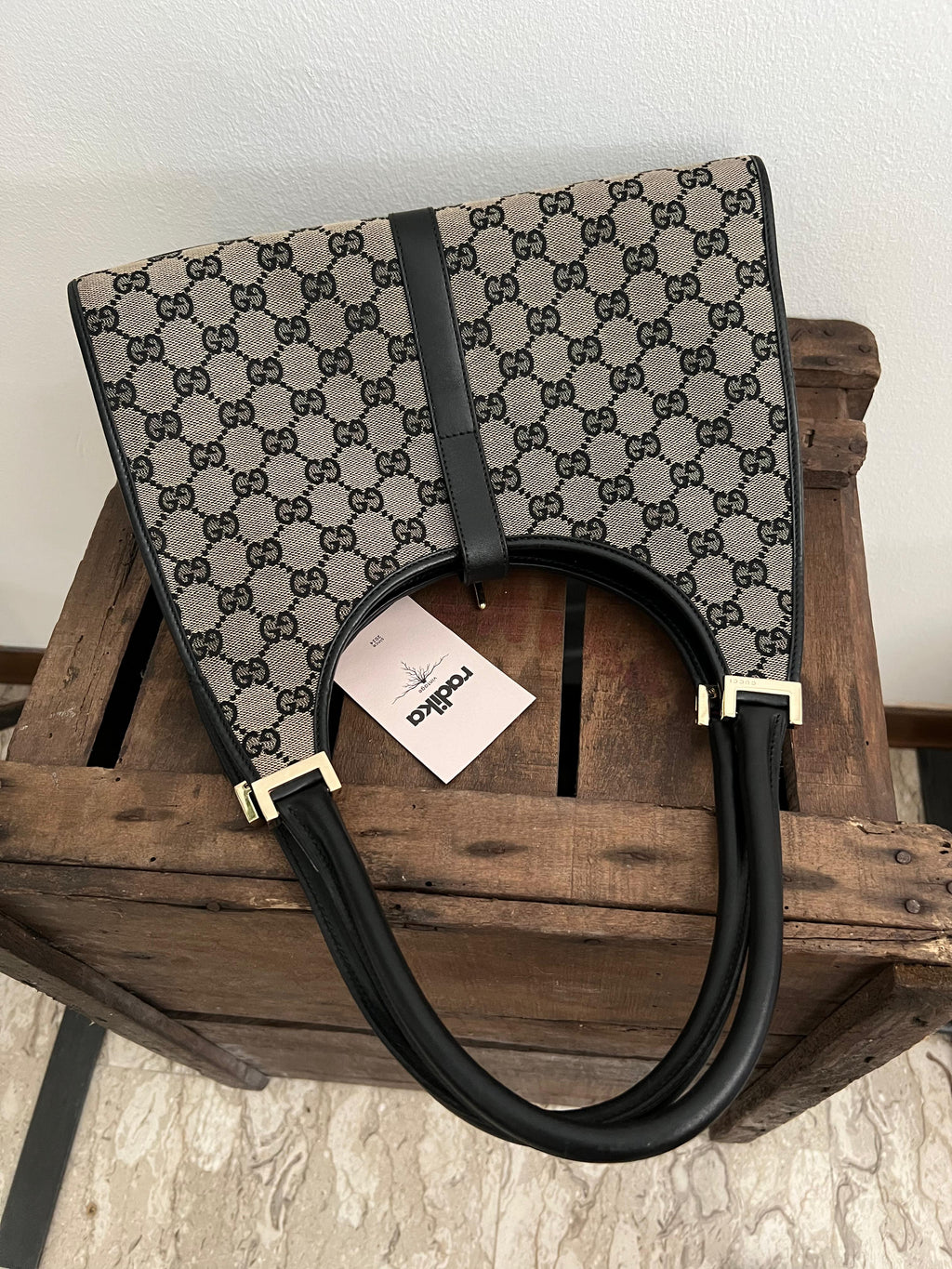 Gucci Jackie Shoulder Bag 2000 canvas GG